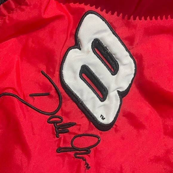 Red and Black Racing Jacket Dale Bud Racing - Picture 4 of 4
